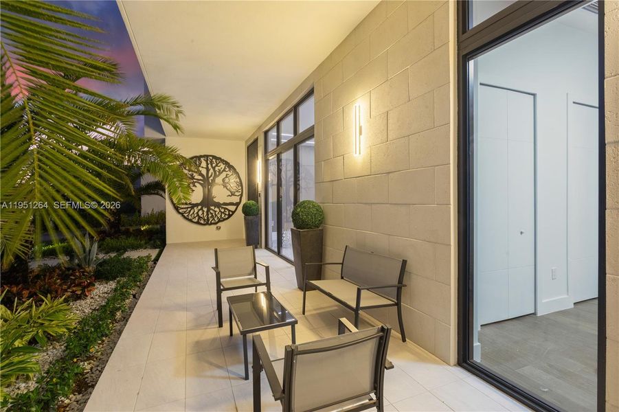 Exterior details and patio area of a home in , Weston (Image 4).