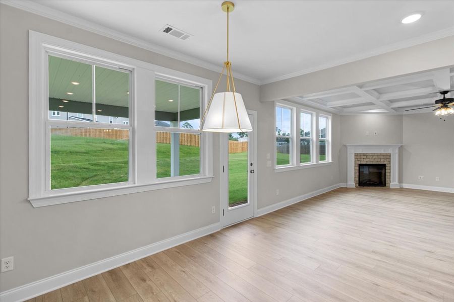 Breakfast Area | 250 Prominence Drive in Tillery Park Breakfast Area | 250 Prominence Drive in Tillery Park