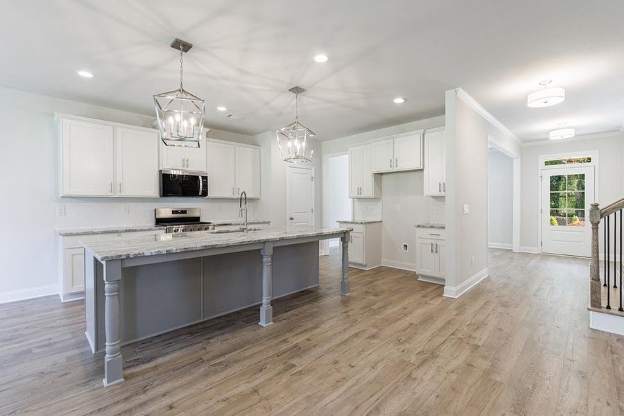 Furnished interior view inside a new home in , Buford (Image 10). Furnished interior view inside a new home in , Buford (Image 10).