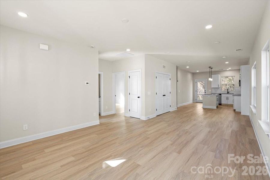 Spacious, unfurnished interior of a new home in , Hickory (Image 11).