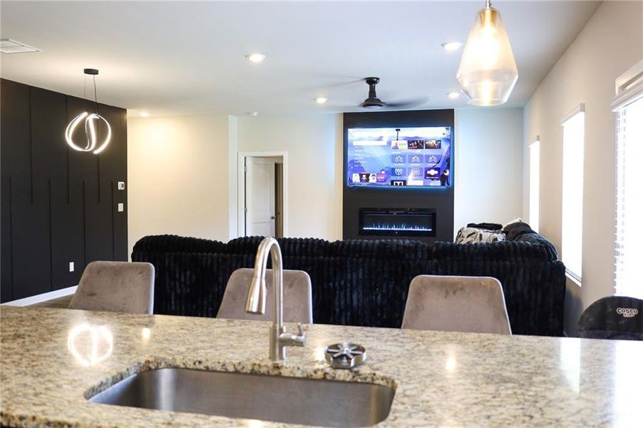Furnished interior view inside a new home in , McDonough (Image 15).
