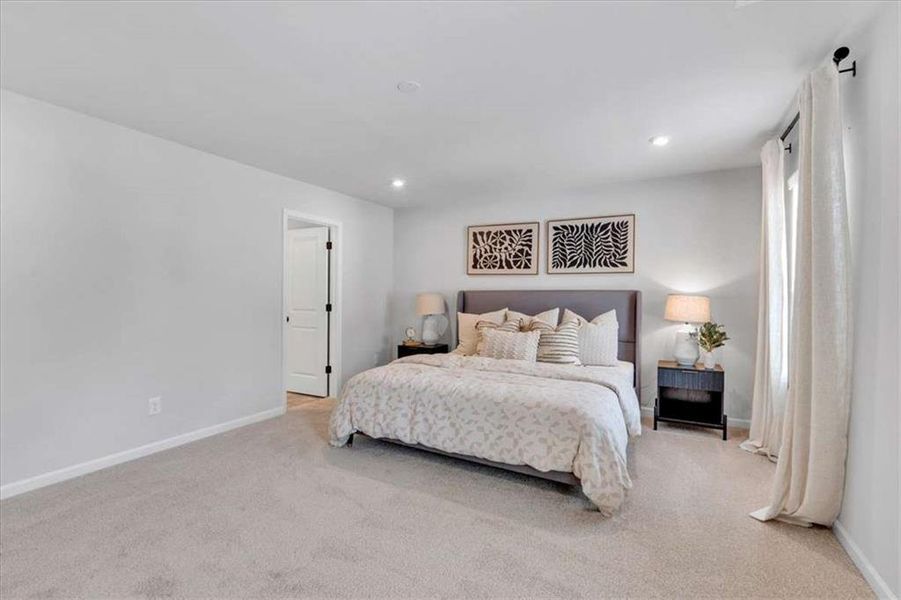 Furnished interior view inside a new home in The Reserve at Chapel Hill Phase II, Douglasville (Image 23).