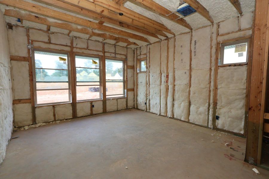 In-progress construction of a new home in Audubon – Ascent Collection, Magnolia, TX (Image 8).