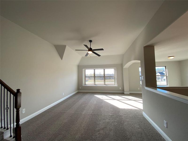 Gameroom is great for game tables or another living area Gameroom is great for game tables or another living area