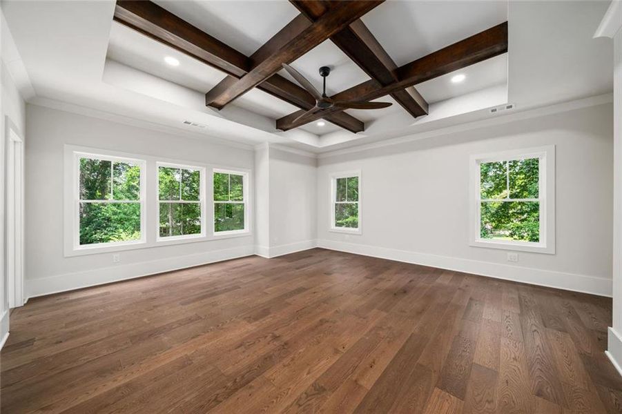 Spacious, unfurnished interior of a new home in , Atlanta (Image 65).