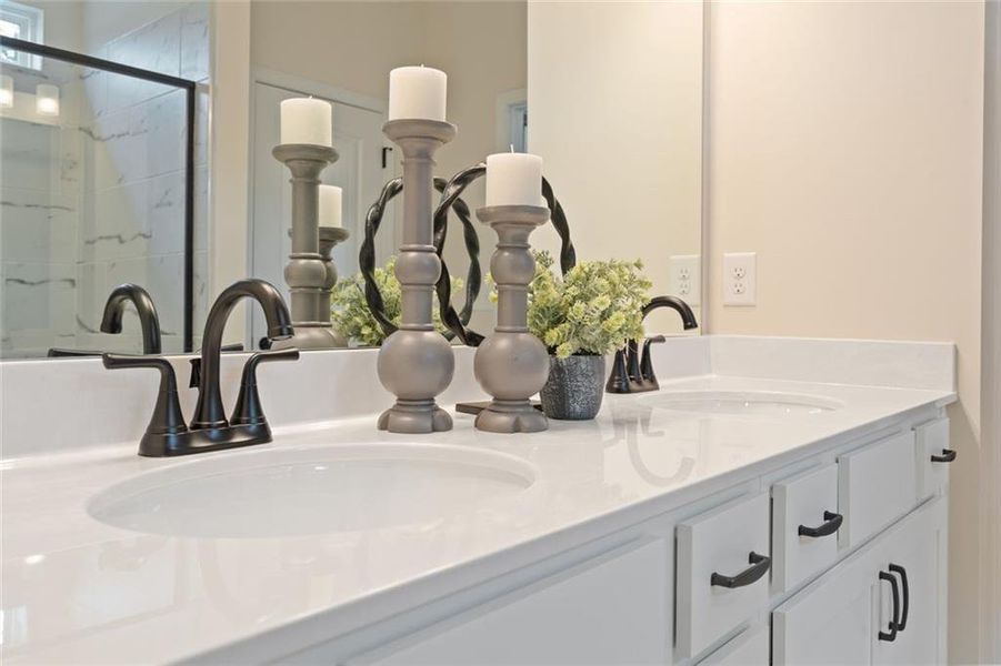 Close-up of interior finishes inside a home in Allen Manor, Hoschton (Image 19).