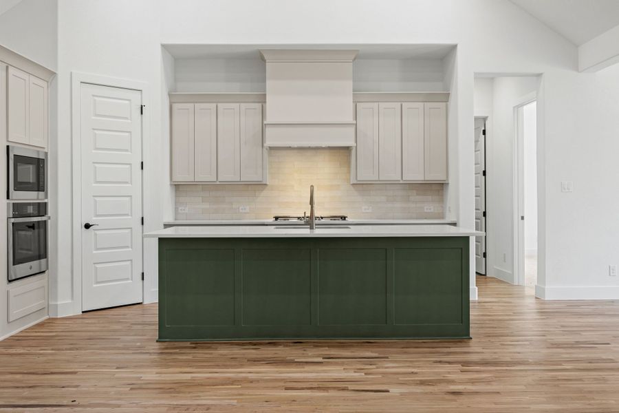 Furnished interior view inside a new home in Rolling Creek Ranch, Aledo (Image 6).