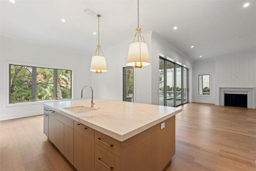 Furnished interior view inside a new home in , Tampa (Image 12).