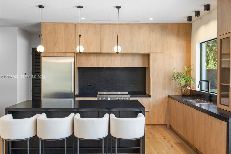 Furnished interior view inside a new home in , Palmetto Bay (Image 28).