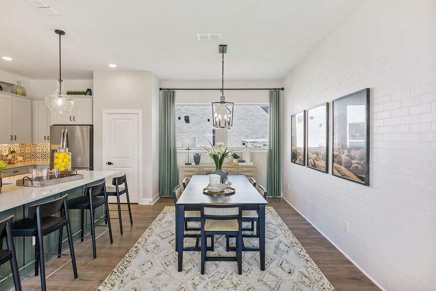 Furnished interior view inside a new home in Prairieland Village 40' Homesites, Cypress (Image 22). Furnished interior view inside a new home in Prairieland Village 40' Homesites, Cypress (Image 22).