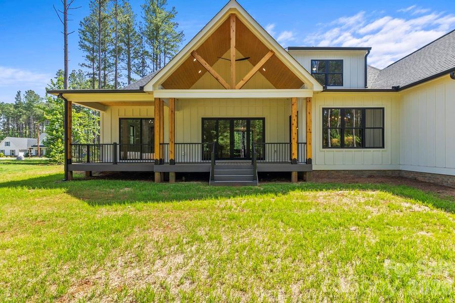 Exterior details and patio area of a home in , Lincolnton (Image 25).