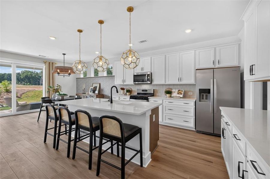 Furnished interior view inside a new home in Everhour, Newnan (Image 6).