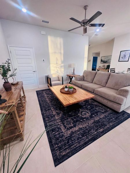 Furnished interior view inside a new home in Waterstone Villas, Fort Pierce (Image 19).