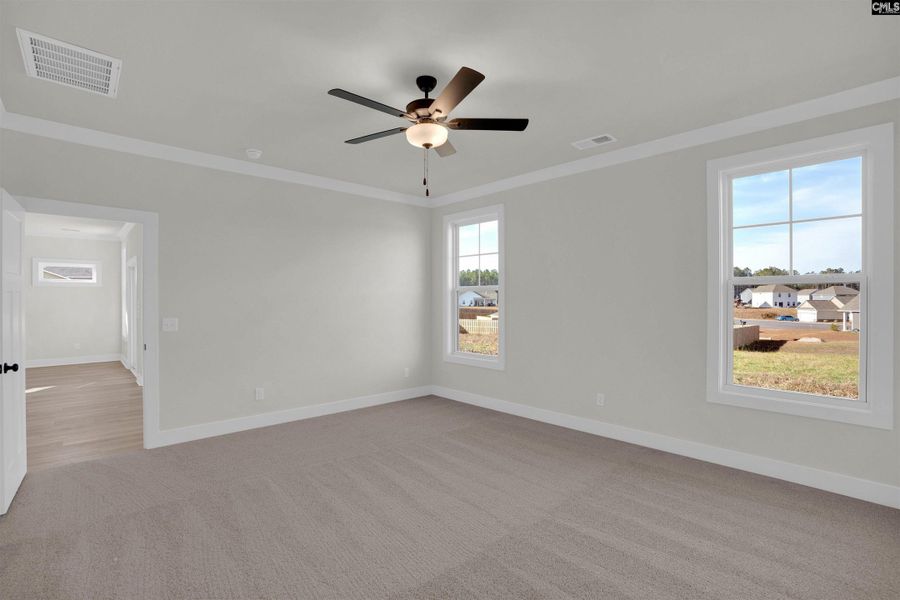 Spacious, unfurnished interior of a new home in Old Charleston Acres, Pelion (Image 27).