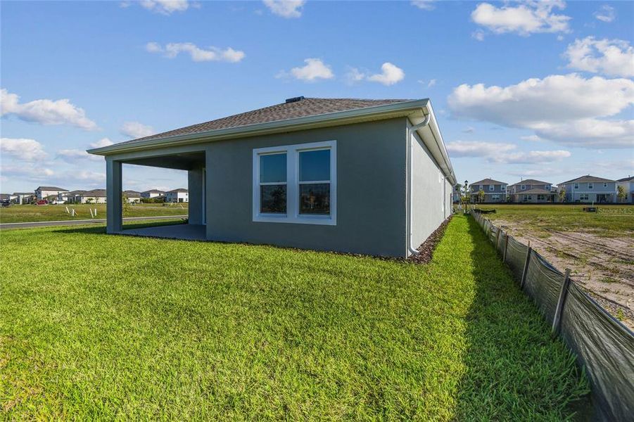 Exterior details and patio area of a home in Waterset Tradition Series, Apollo Beach (Image 2). Exterior details and patio area of a home in Waterset Tradition Series, Apollo Beach (Image 2).