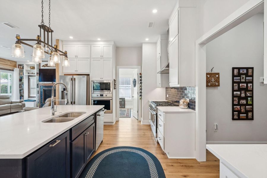 Furnished interior view inside a new home in , Folly Beach (Image 36).