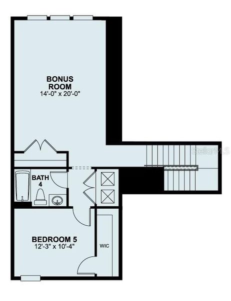 2D floor plan layout of this home in Willow Run, Apopka, FL (Image 2). 2D floor plan layout of this home in Willow Run, Apopka, FL (Image 2).