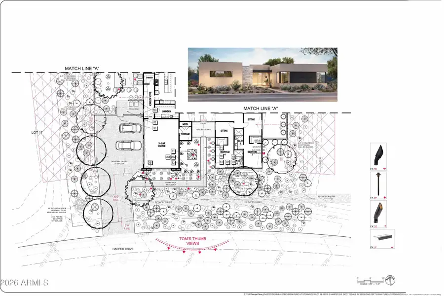 Frontyard Landscape Plan Frontyard Landscape Plan