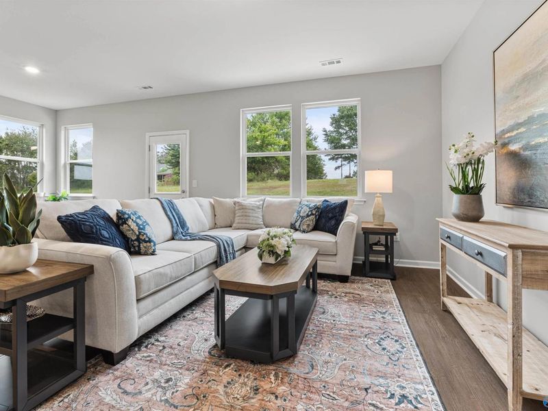 Furnished interior view inside a new home in Bailey Park, Fayetteville (Image 14).