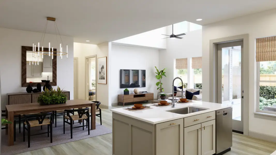 Representative furnished interior of a home built from the Cannes by Normandy Homes in Hazelwood 40' Series, Frisco (Image 13). Representative furnished interior of a home built from the Cannes by Normandy Homes in Hazelwood 40' Series, Frisco (Image 13).