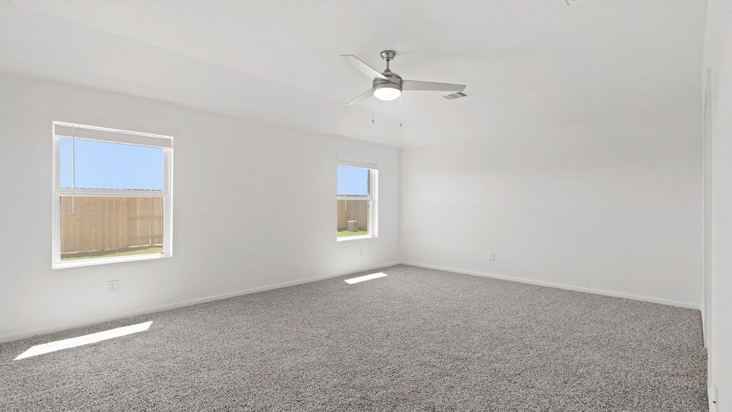 Spacious, unfurnished interior of a new home in Sunterra Lakes, Brookshire (Image 22). Spacious, unfurnished interior of a new home in Sunterra Lakes, Brookshire (Image 22).