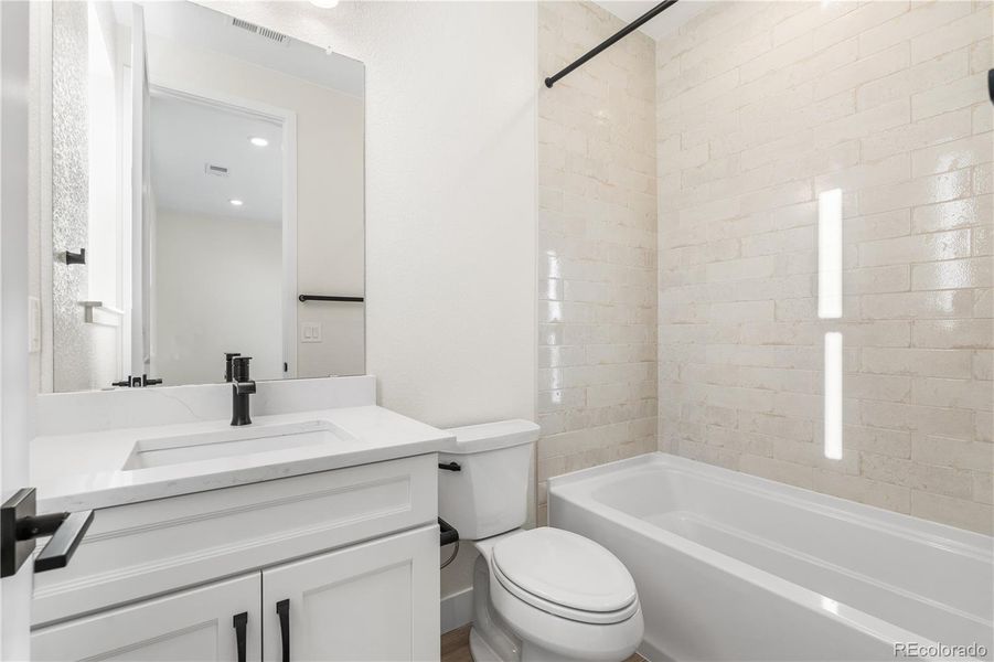 Furnished interior view inside a new home in Autograph at Lyric, Lone Tree (Image 34).