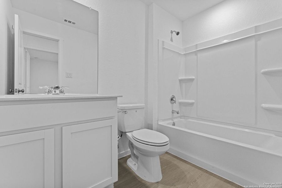 Furnished interior view inside a new home in Torian Village: Belmar Collection, San Antonio (Image 5).