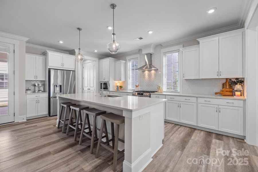Furnished interior view inside a new home in Riverwalk, Rock Hill (Image 32).