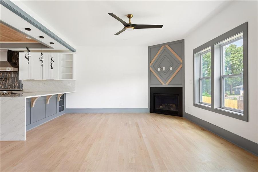 Furnished interior view inside a new home in , Decatur (Image 7).