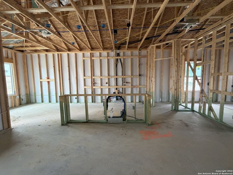 In-progress construction of a new home in The Arbors at the Wilder, Adkins, TX (Image 28). In-progress construction of a new home in The Arbors at the Wilder, Adkins, TX (Image 28).