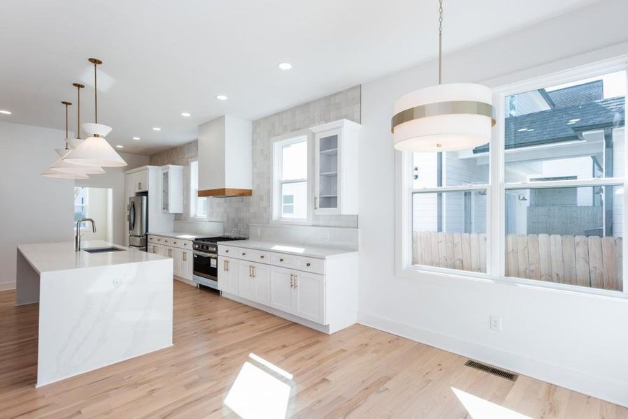 Furnished interior view inside a new home in , East Point (Image 37).