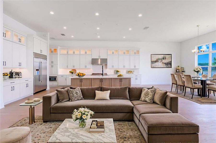 Furnished interior view inside a new home in , Orlando (Image 14).