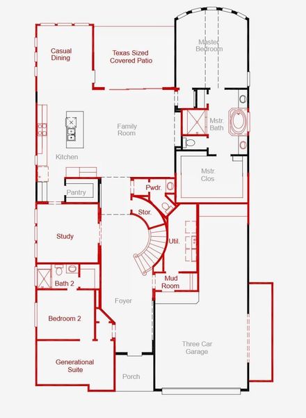 Image 31 of a home in Bridgeland 55'.