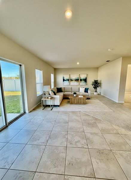 Furnished interior view inside a new home in , Haines City (Image 28).