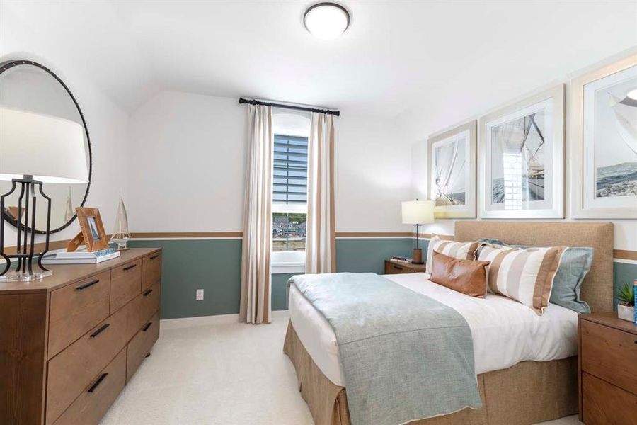 Furnished interior view inside a new home in Gateway Village - The Reserve, Denison (Image 29).