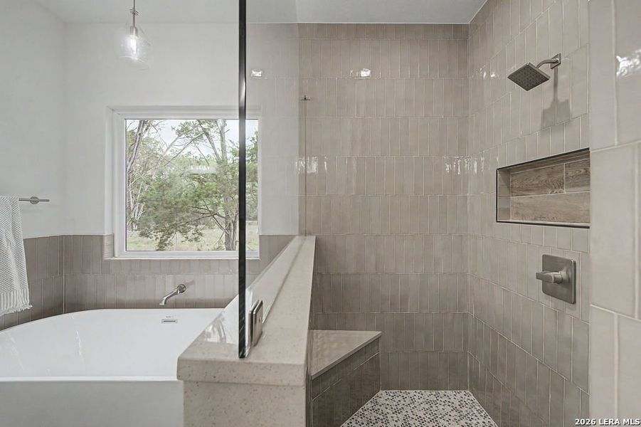 Furnished interior view inside a new home in , Wimberley (Image 15).