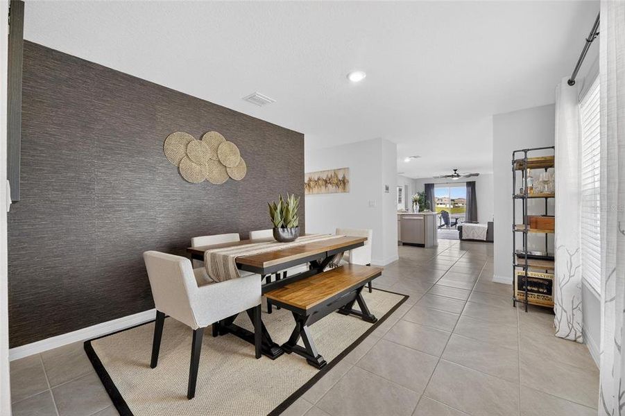Furnished interior view inside a new home in Berry Bay, Wimauma (Image 29).
