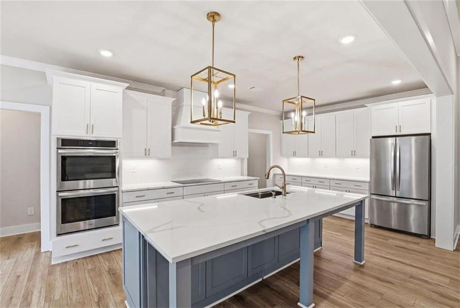 Furnished interior view inside a new home in , Clarkesville (Image 11).