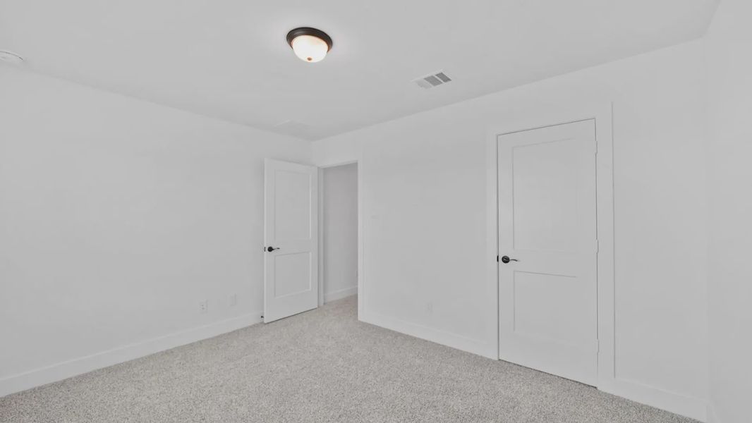 Representative unfurnished interior of a home built from the Shenandoah by Chesmar Homes in Berry Creek Highlands, Georgetown (Image 31). Representative unfurnished interior of a home built from the Shenandoah by Chesmar Homes in Berry Creek Highlands, Georgetown (Image 31).