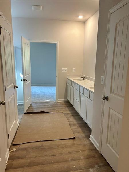 In-progress construction of a new home in Villages at Cedar Hill, Dallas, GA (Image 25).