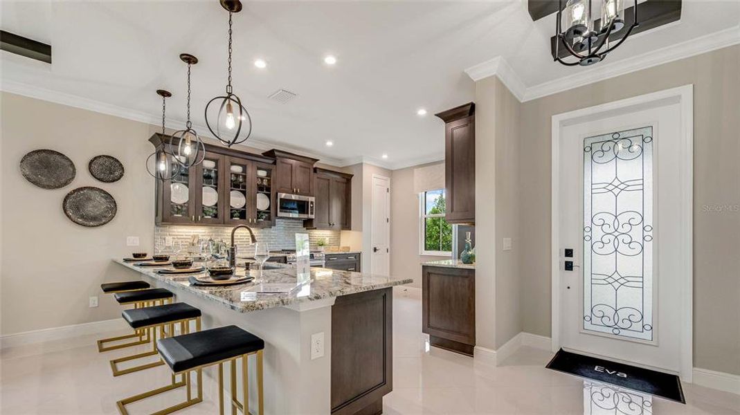 Furnished interior view inside a new home in Cresswind DeLand, Deland (Image 5).