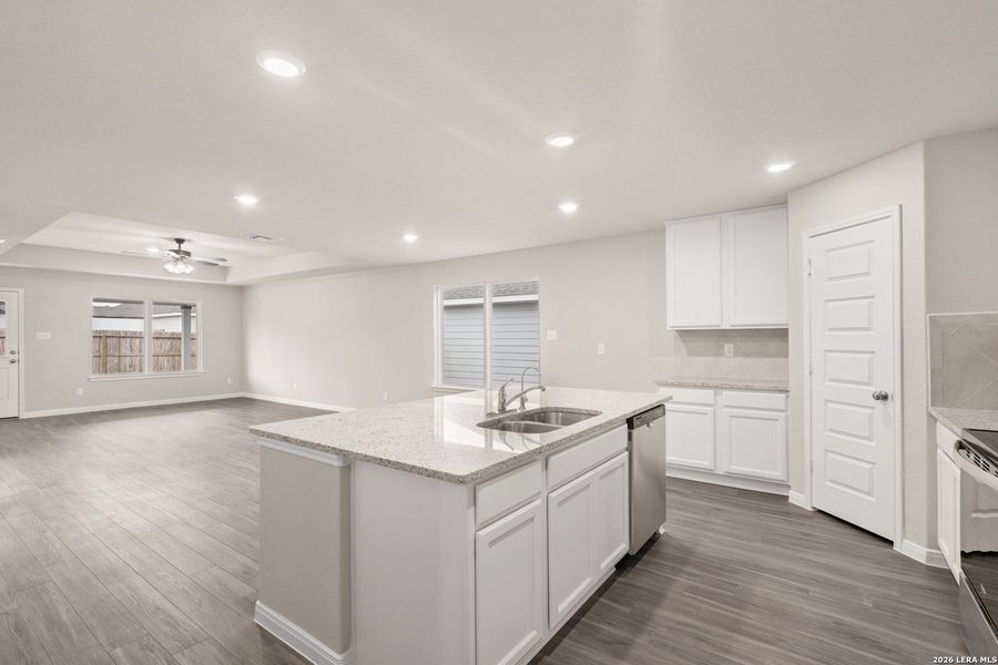Furnished interior view inside a new home in Swenson Heights, Seguin (Image 8).