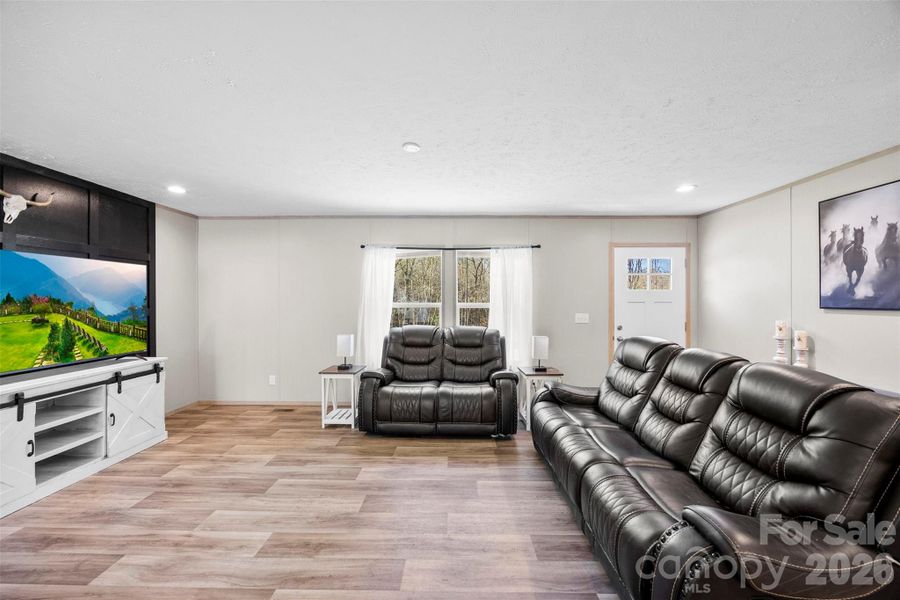 Furnished interior view inside a new home in , Monroe (Image 9).