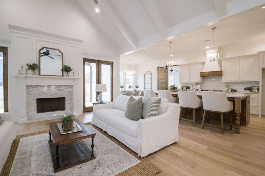 Representative furnished interior of a home built from the The Sophie by Reece Homes in Stella Ranch, Bryan (Image 7).