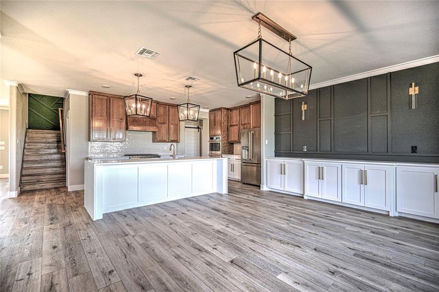 Furnished interior view inside a new home in , Moody (Image 17).