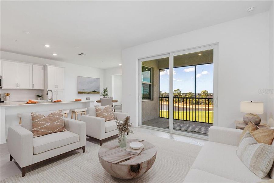 Furnished interior view inside a new home in , Venice (Image 4).