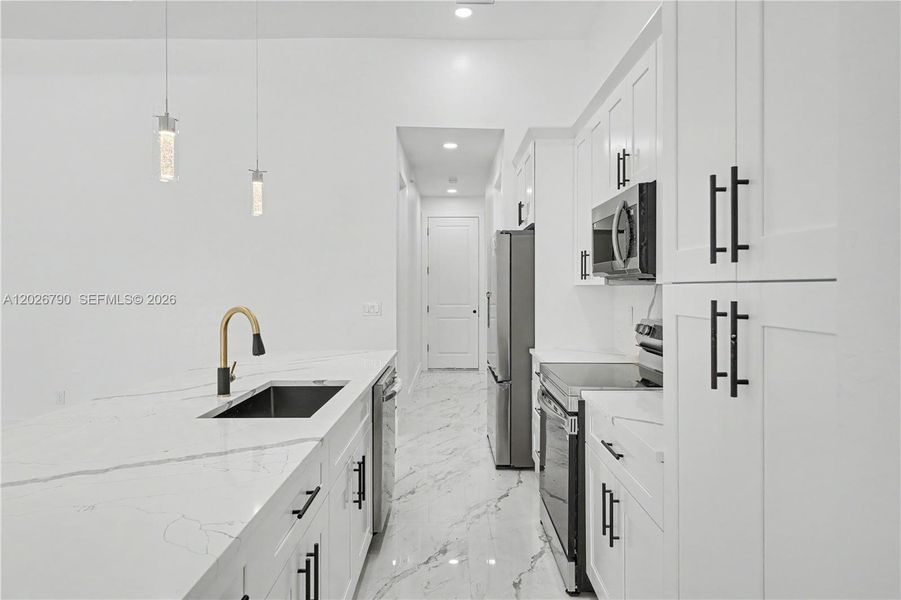 Furnished interior view inside a new home in , Lehigh Acres (Image 9).