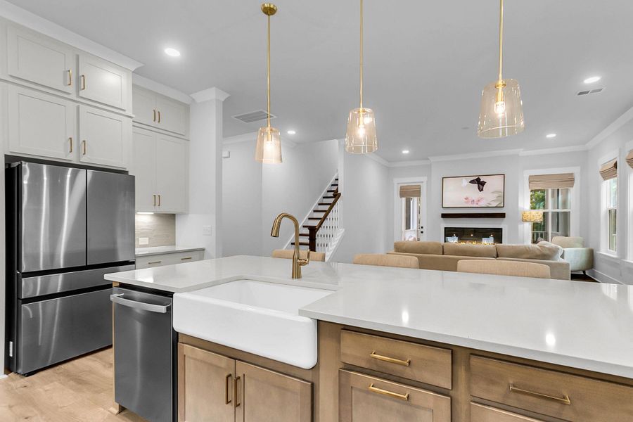 Furnished interior view inside a new home in Fiddler Cove, Mount Pleasant (Image 14).