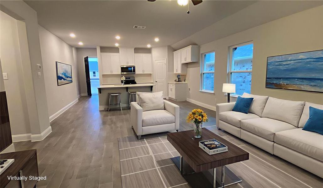 Furnished interior view inside a new home in , Anna (Image 7).