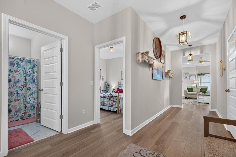 Furnished interior view inside a new home in Horizons at Summers Corner | 55+, Summerville (Image 16).